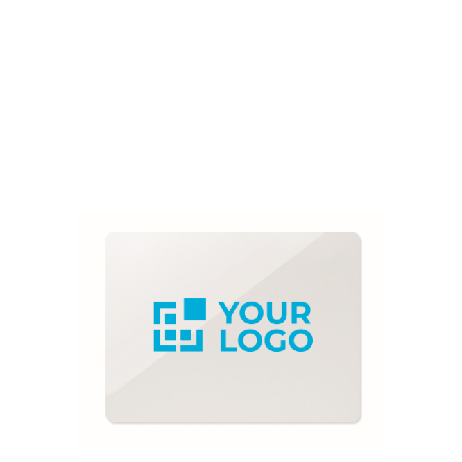 Íman retangular laminado de PVC para marcação direta