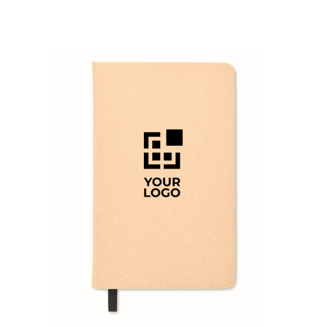 Caderno ecológico personalizado com sementes vista principal