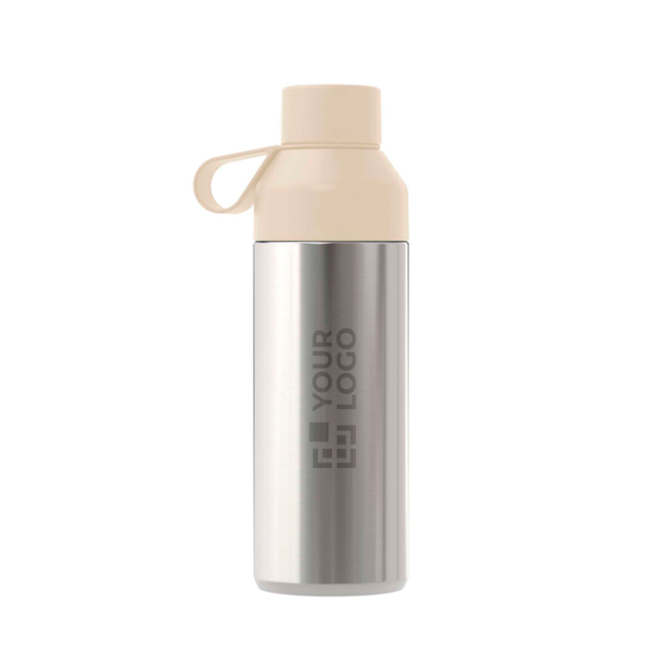 Garrafa feita de materiais reciclados com chávena 620 ml Ocean Bottle