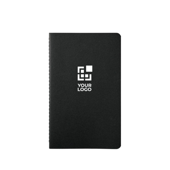 Caderno Moleskine Cahier Journal cartão com costuras na lombada liso