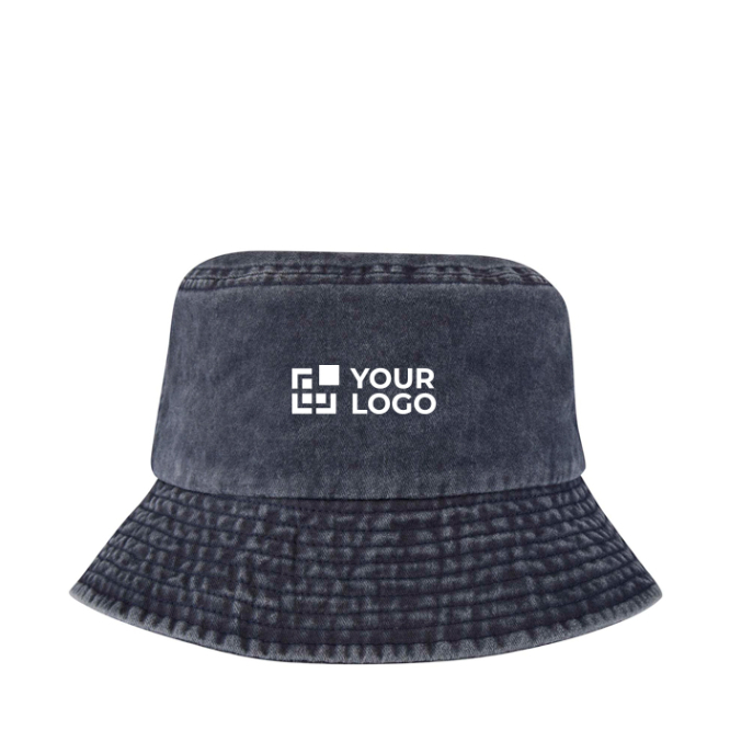 Chapéu à pescador de algodão lavado com design intemporal 245 g/m2