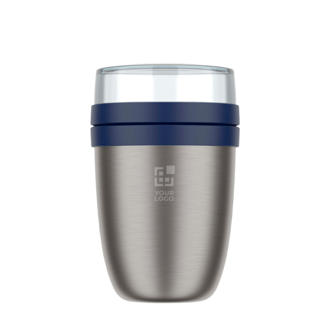 Lancheira térmica espaço duplo separado 700 ml Mepal Ellipse 2.0