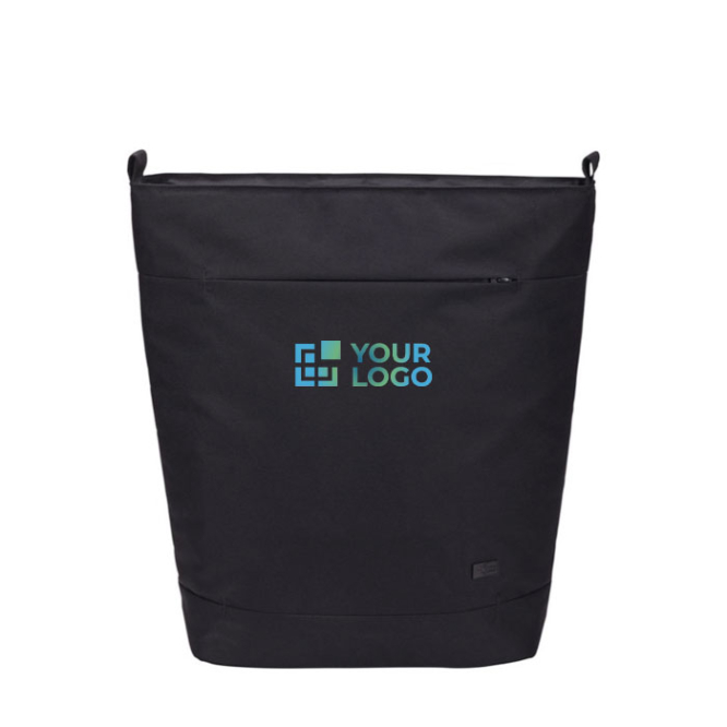 Saco tote para PC de poliéster reciclado com organizadores 15,6