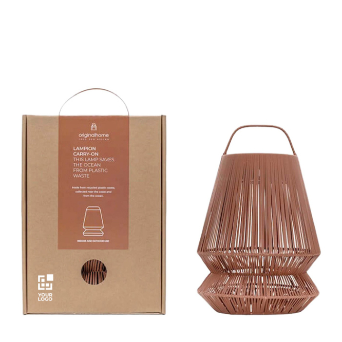 Lucivelo portátil de plástico reciclado para lampião Originalhome