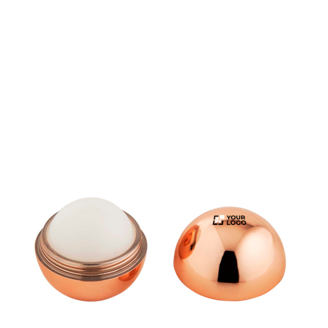 Bálsamo labial de baunilha com embalagem exterior brilhante FPS15