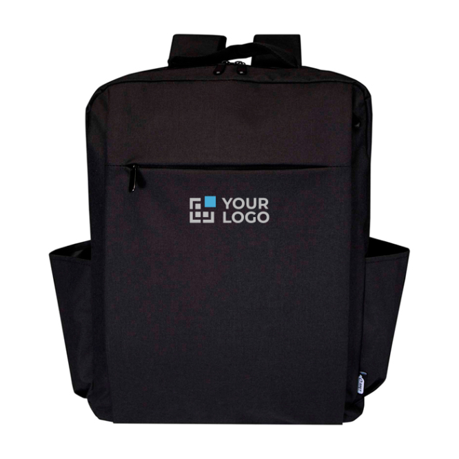 Mochila de poliéster reciclado com compartimento para portátil 15''
