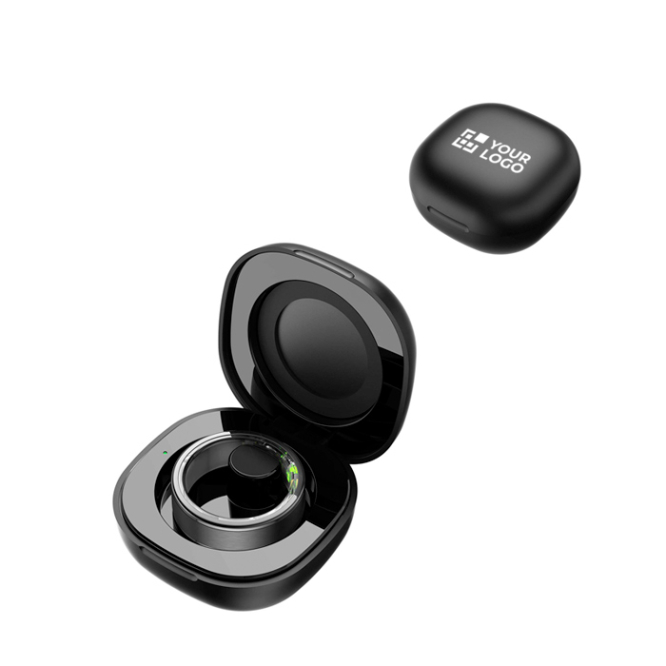 Anel inteligente de metal com monitorização de saúde Prixton Orbyt