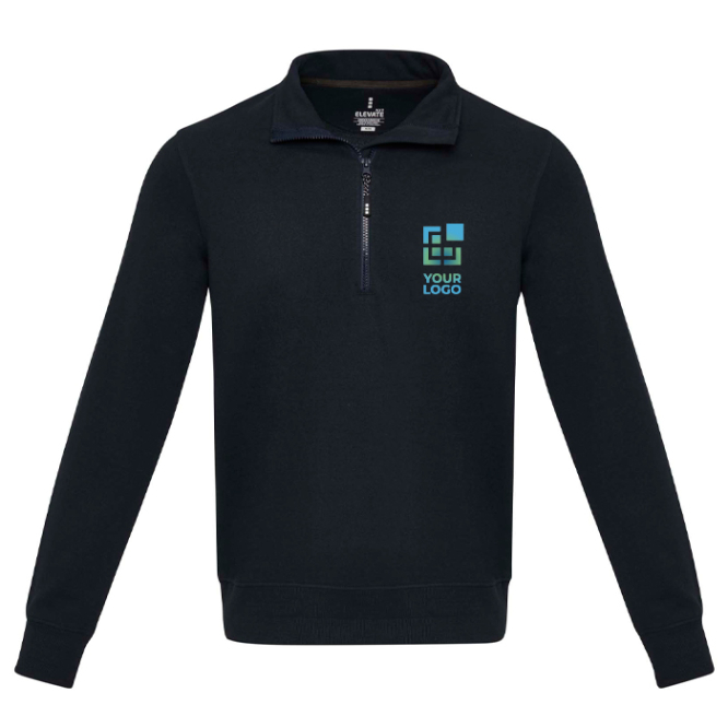 Jersey unisex tecido reciclado fecho curto 280 g/m2 Elevate NXT 