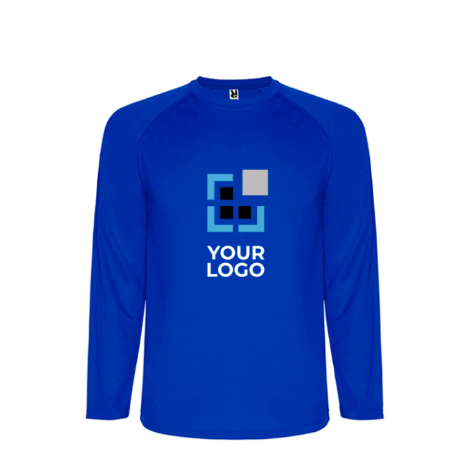 T-shirt técnica desportiva infantil manga comprida 150 g/m2 Roly 