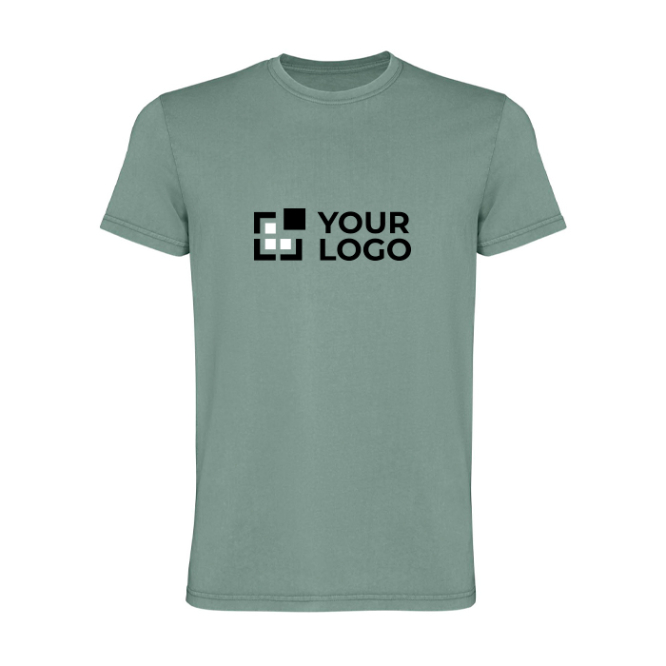 T-shirt manga curta malha de algodão, homem 180 g/m2 Roly Corgi