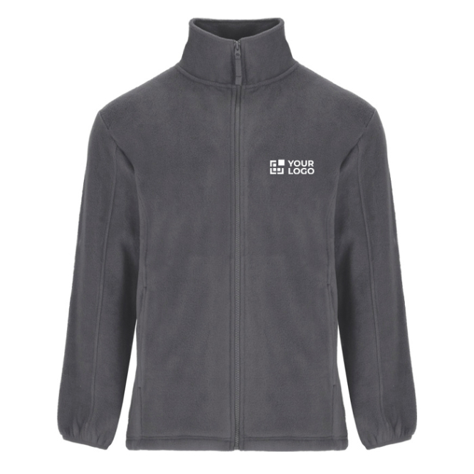 Casaco polar de poliéster com gola alta para homem 300 g/m2 Roly