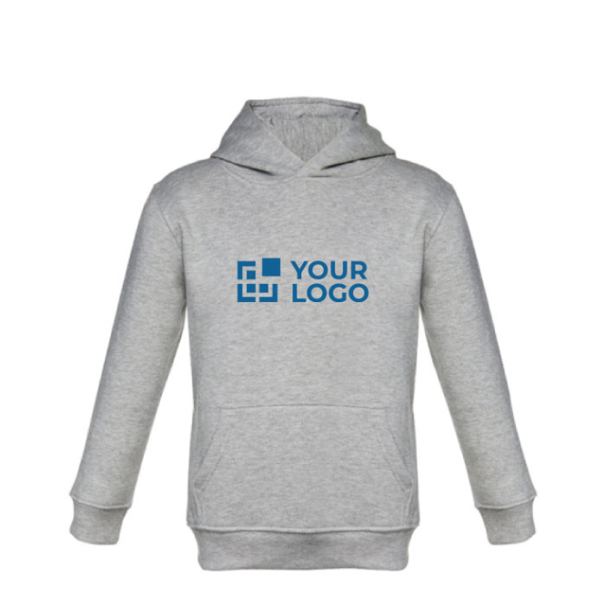 Sweatshirt de tamanho infantil com logotipo vista principal