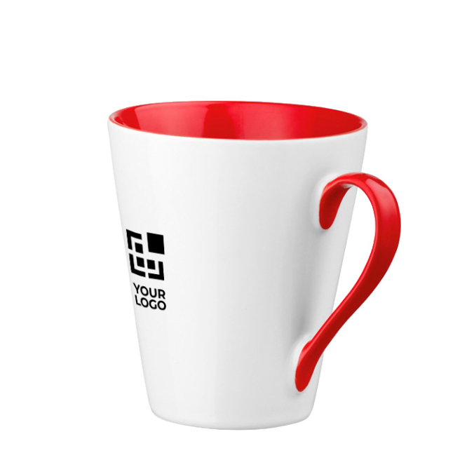 Caneca personalizável de cerâmica vista principal