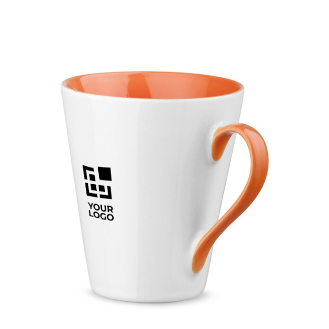 Caneca personalizável de cerâmica vista principal