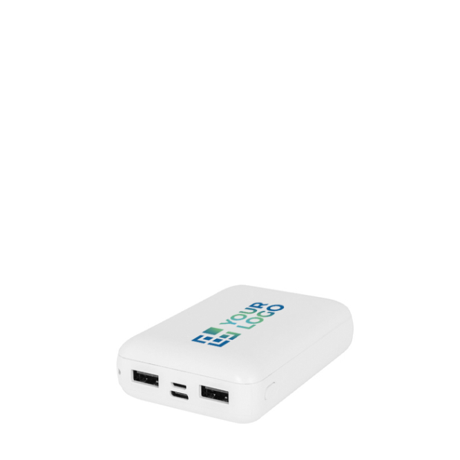 Powerbank ecológico com indicador de carga 10 000 mAh