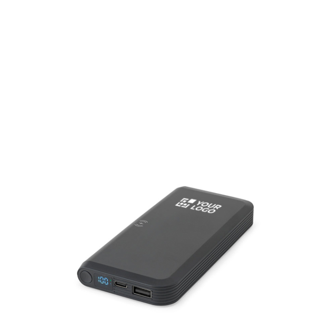 Bateria externa ecológica com carga 15W estilo premium 10000 mAh