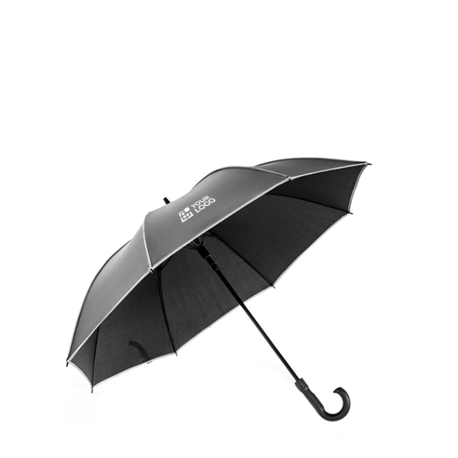 Guarda-chuva reciclado 68 cm poliéster com detalhes refletores Ø120