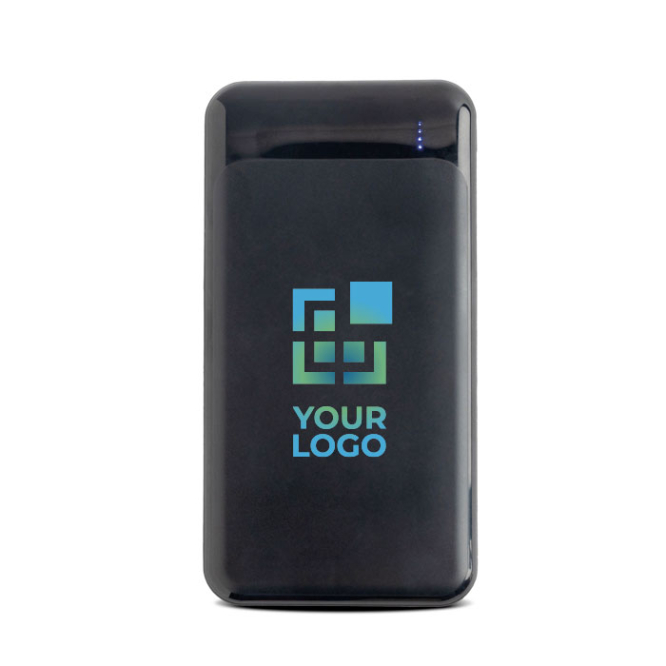 Powerbank de ABS reciclado com várias portas 10.000 mAh vista principal