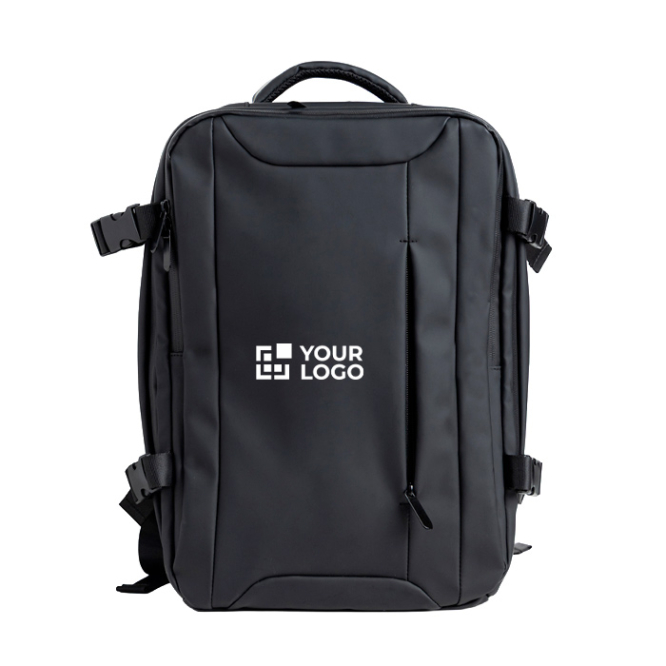 Mochila extensível tipo under the seat com bolso antirroubo 15,6''