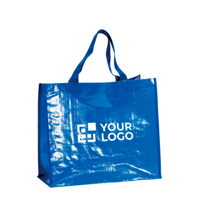 Saco de compras de nylon brilhante e resistente 120 g/m2 vista principal