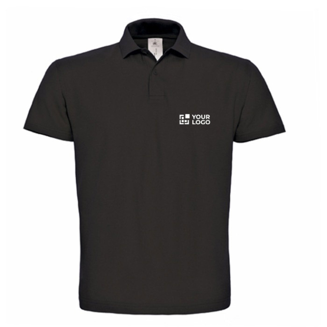 Polo de algodão piqué para homem com 2 botões 180 g/m2 B&C vista principal