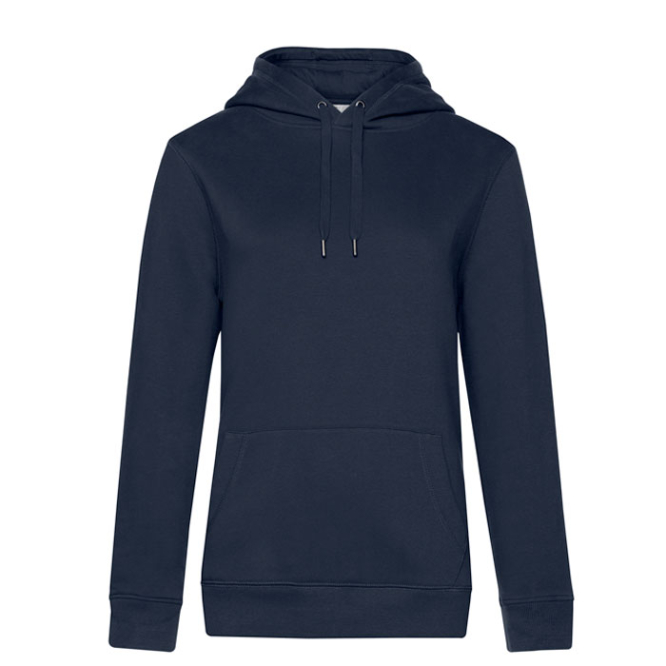Sweatshirt de algodão e poliéster reciclado para mulher 280 g/m2 B&C