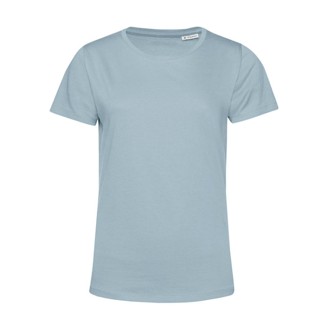 T-shirt de algodão orgânico para mulher manga curta 150 g/m2 B&C