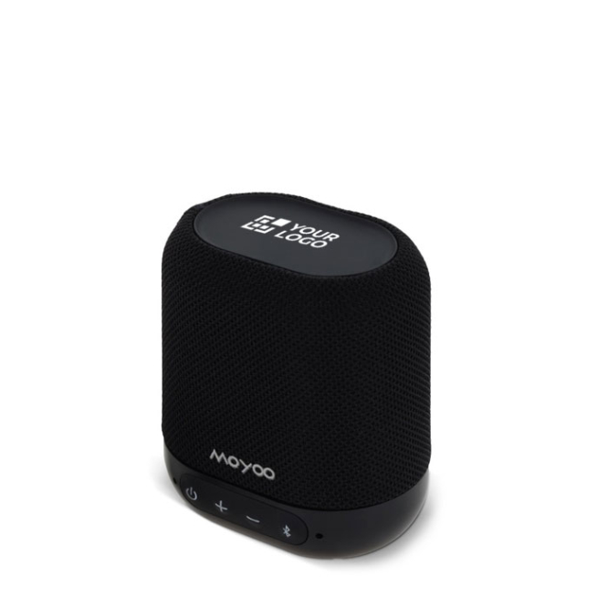 Colunas Bluetooth personalizadas pretas pequenas portáteis, forma cubo vista principal