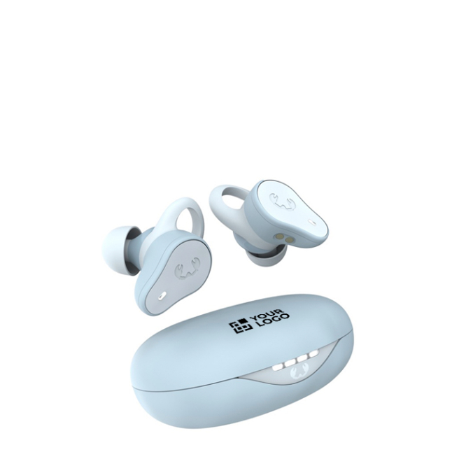 Auriculares desportivos em estojo oval Fresh 'n Rebel