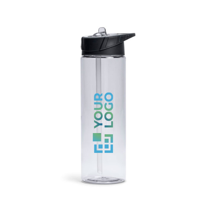 Garrafa de plástico sem BPA com palhinha incluída 700 ml vista principal