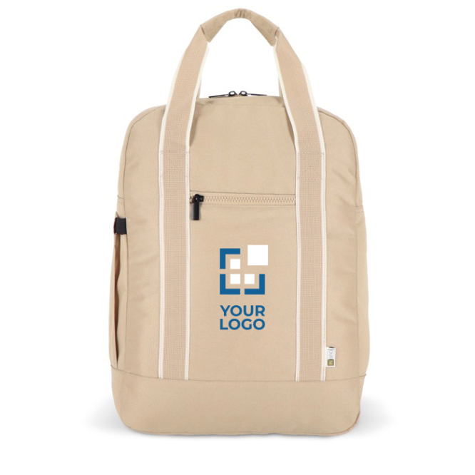 Mochila de rPET para portátil com funcionalidade de saco 15,6''