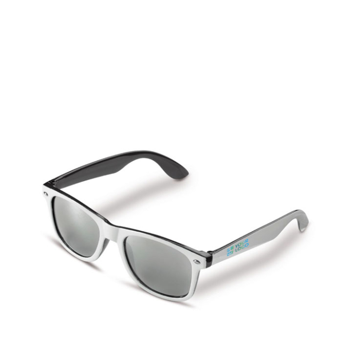 Óculos de sol bicolores com aros coloridos com proteção UV400 vista principal
