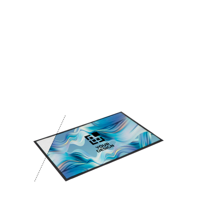 Capacho com base antideslizante totalmente personalizável 60 x 90 cm