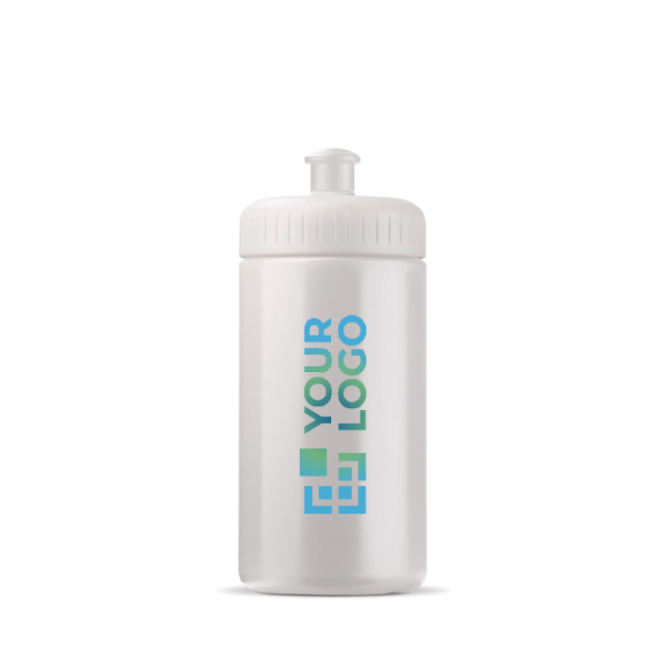 Bidão personalizado de plástico livre de BPA e 100% antigota 500ml vista principal