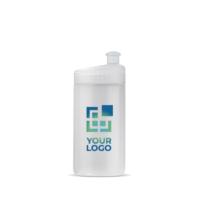 Bidão desportivo de plástico livre de BPA e 100% antigota 500ml vista principal