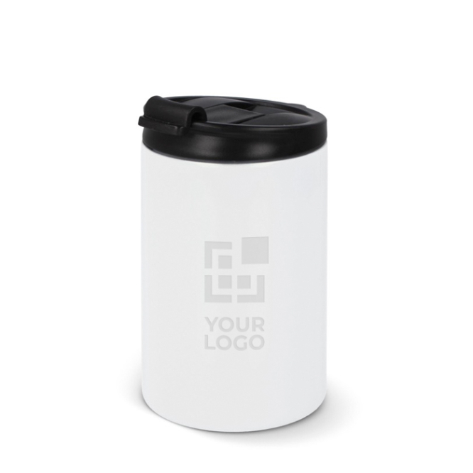 Copo take away antifugas de aço inoxidável a cores de 200ml vista principal