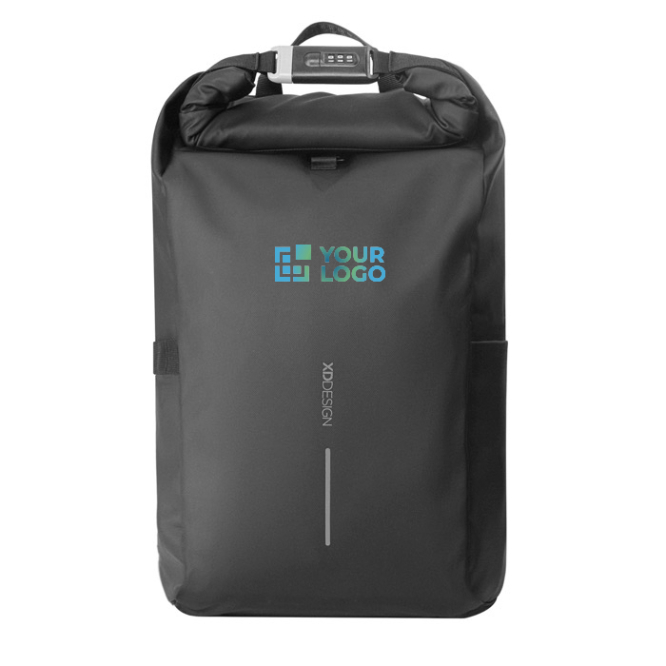 Mochila impermeável com fixação para bike e sistema antirroubo 16''