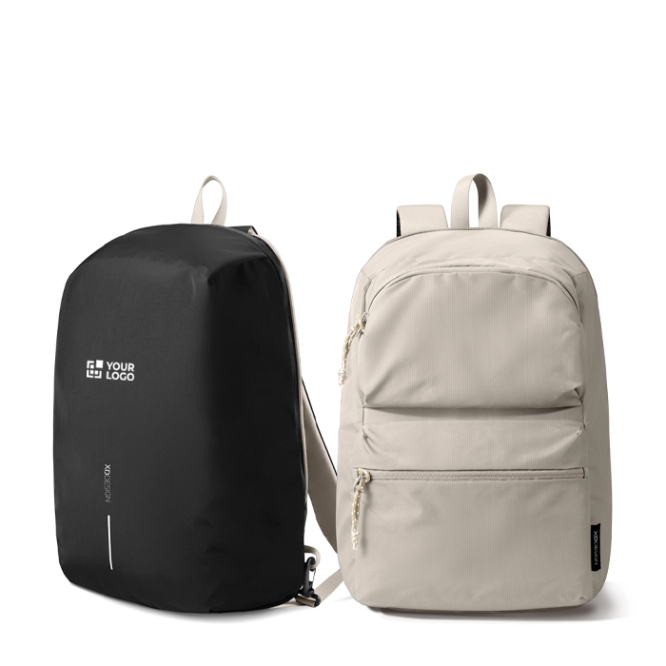 Mochila fecho de correr convertível antirroubo e capacidade 22 L 16