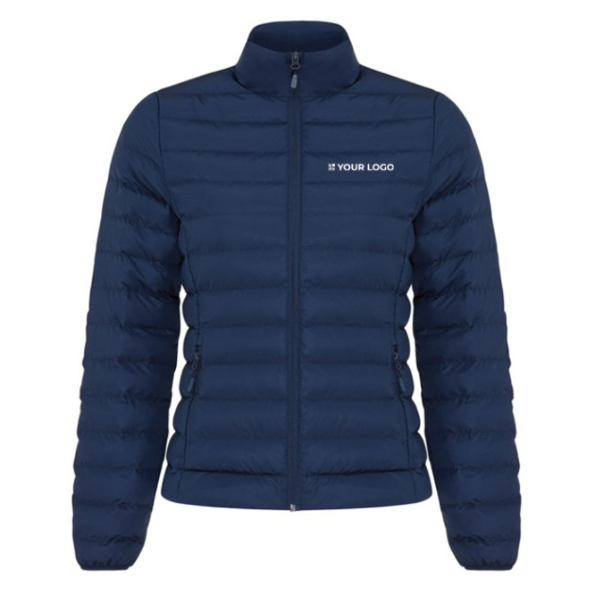 Casaco acolchoado de poliéster reciclado mulher casual fit 70 g/m2 IQONIQ Maiko 