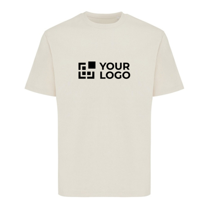 T-shirt de algodão reciclado unissexo modern fit 220 g/m2 IQONIQ Nikko