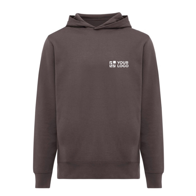 Camisola unissexo, capuz de algodão reciclado 280 g/m2 Iqoniq 