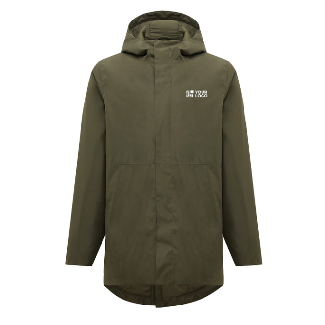 Casaco impermeável acolchoado unissex modern fit 95 g/m² Iqoniq Thelon