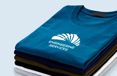 gramagem de t-shirts