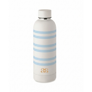 Garrafa de parede dupla de aço inoxidável com logo 500ml